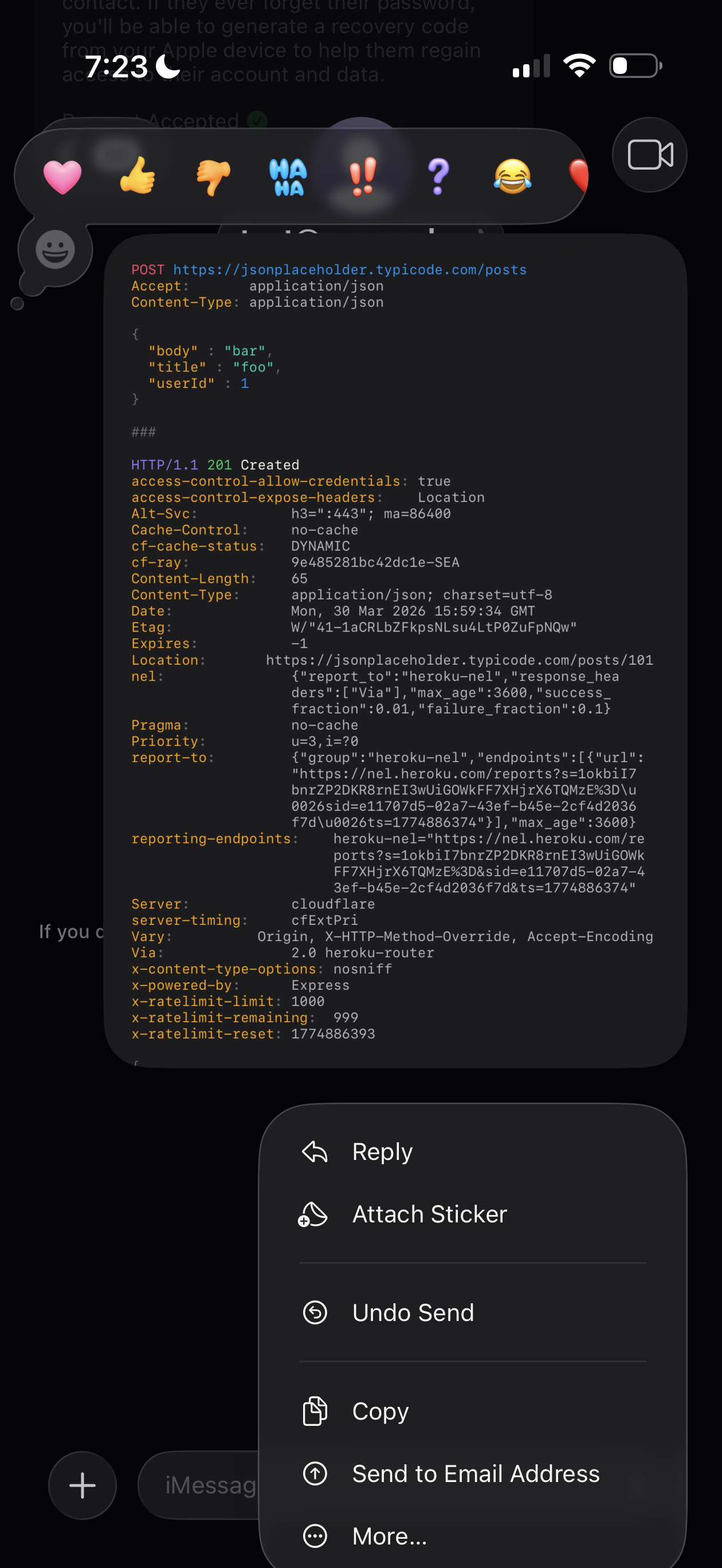 Rich file preview in Messages